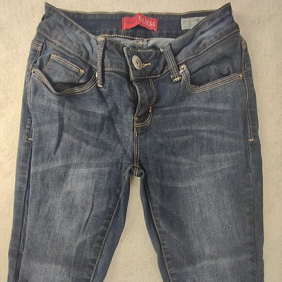 Guess 1981 Los Angeles Mid Rise Sienna Curvy Fit Skinny Jeans Size 23 (EST) - Picture 2 of 10